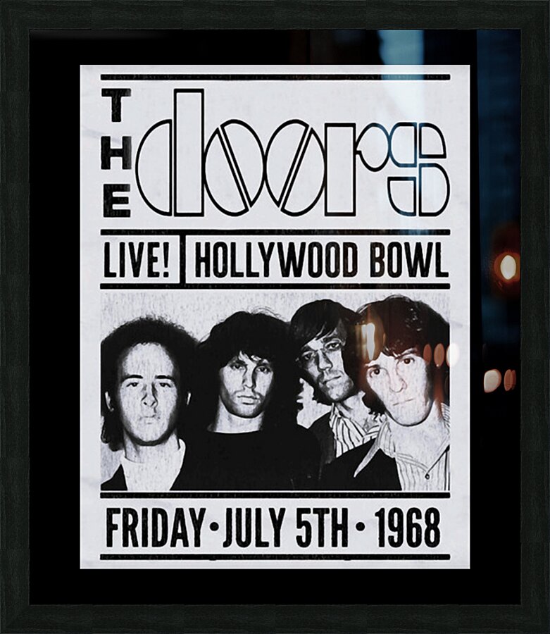 The Doors 13 Picture Frame print
