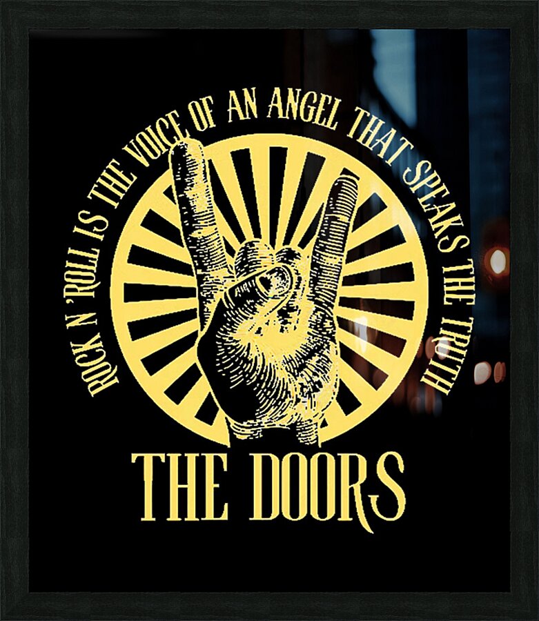The Doors 49 Picture Frame print