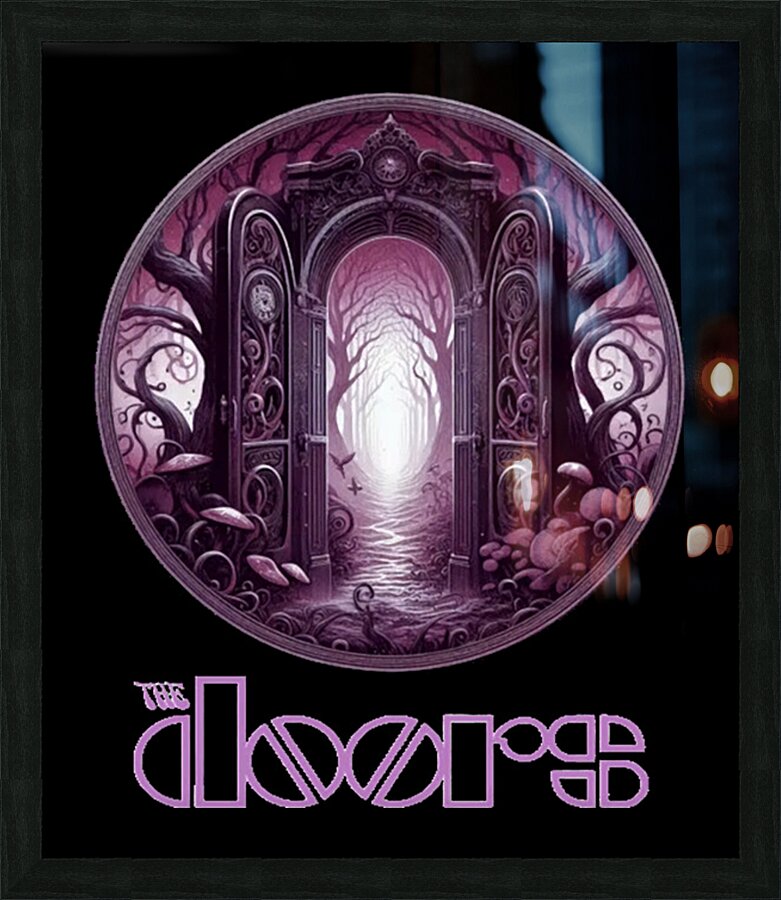 The Doors 68 Picture Frame print