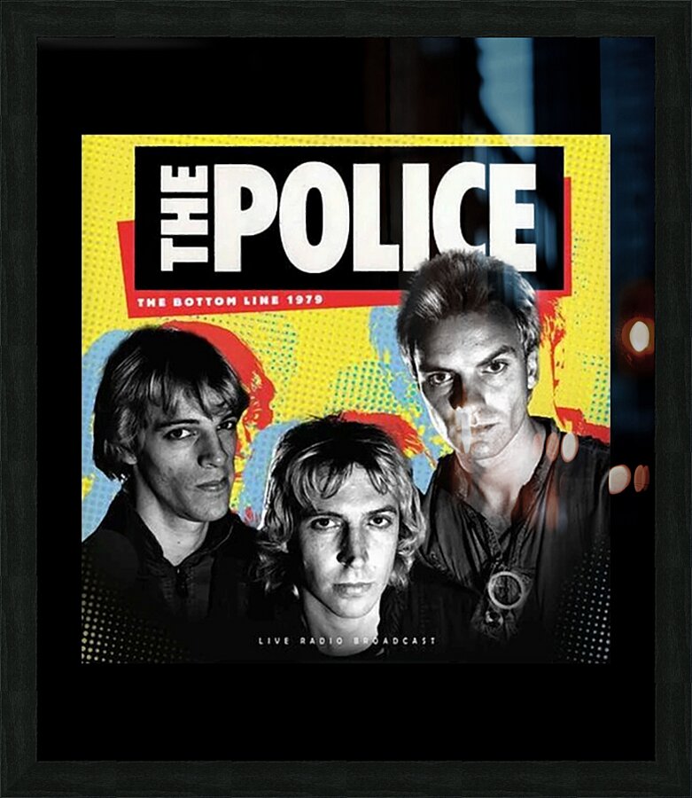 The Police 21 Picture Frame print