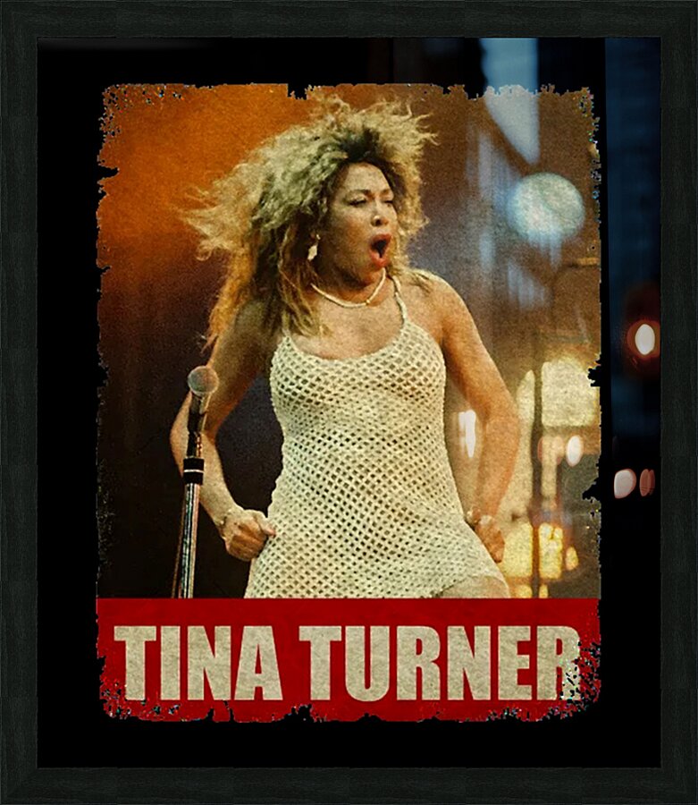 Tina Turner 21 Picture Frame print