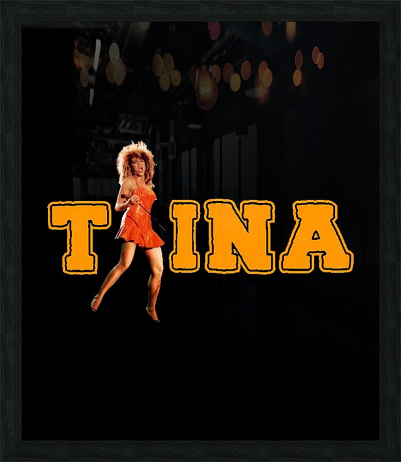 Tina Turner 21 Picture Frame print