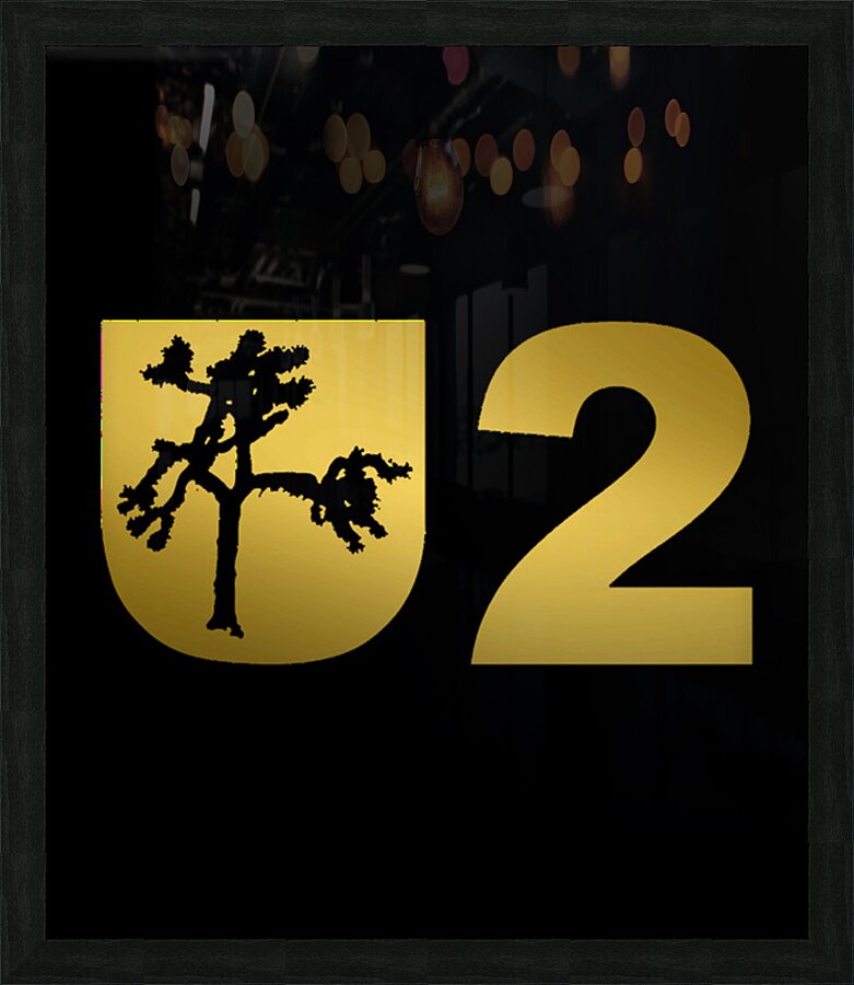 U2 5 Picture Frame print
