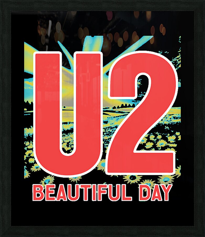 U2 10 Picture Frame print
