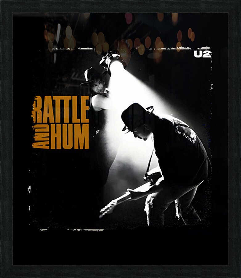U2 12 Picture Frame print