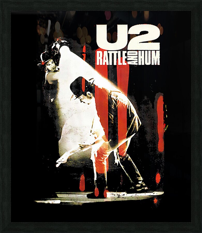 U2 16 Picture Frame print