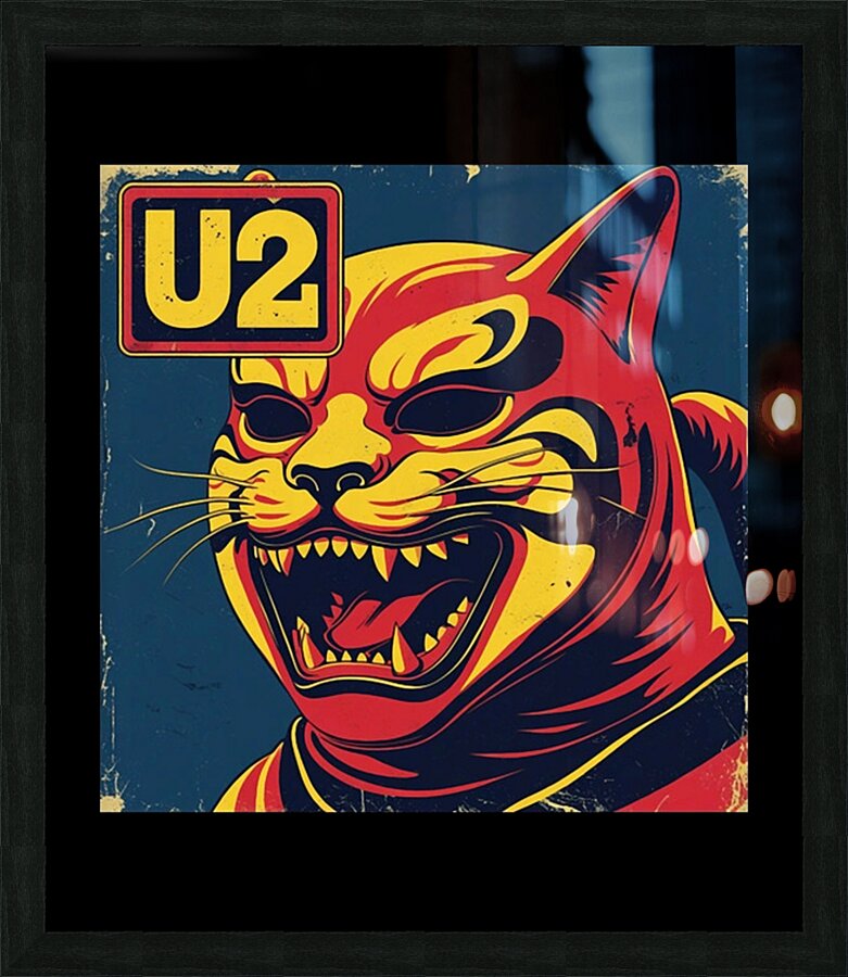 U2 22 Picture Frame print