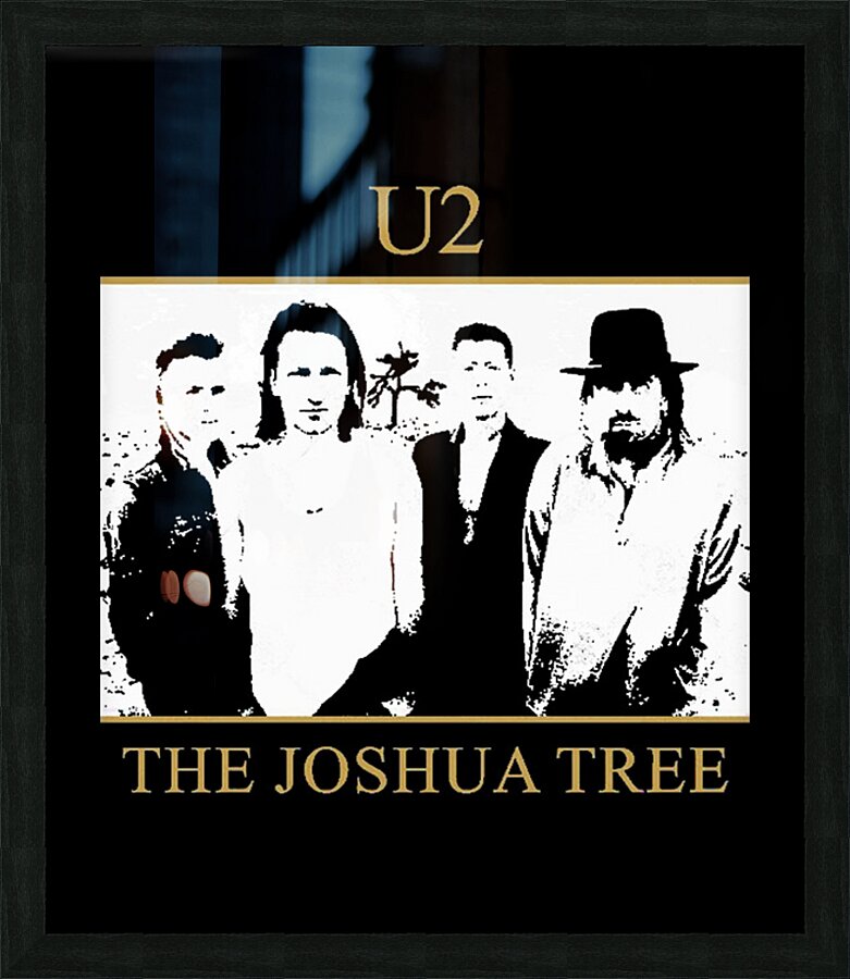 U2 2 Picture Frame print