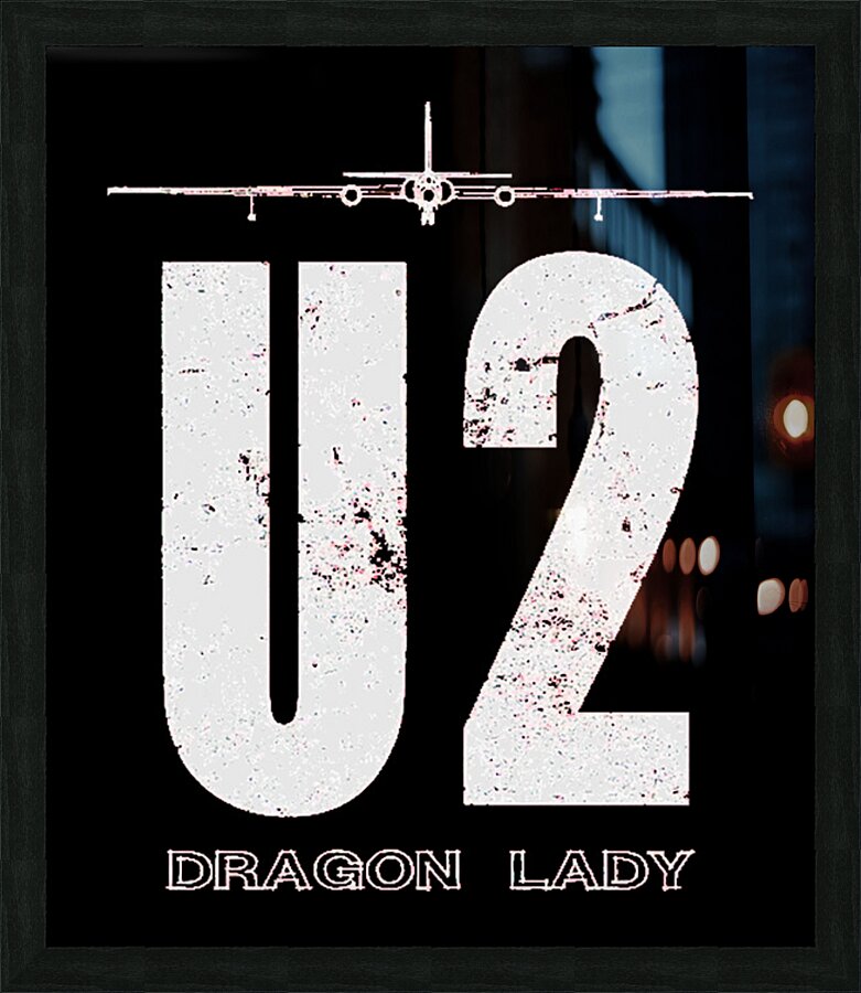 U2 12 Picture Frame print
