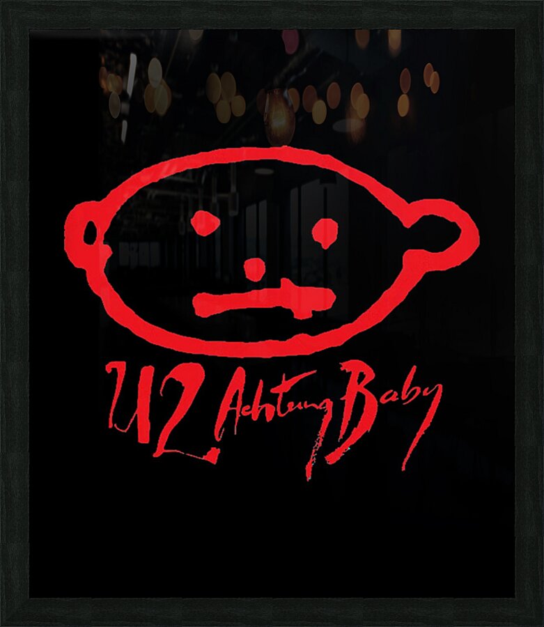 U2 14 Picture Frame print
