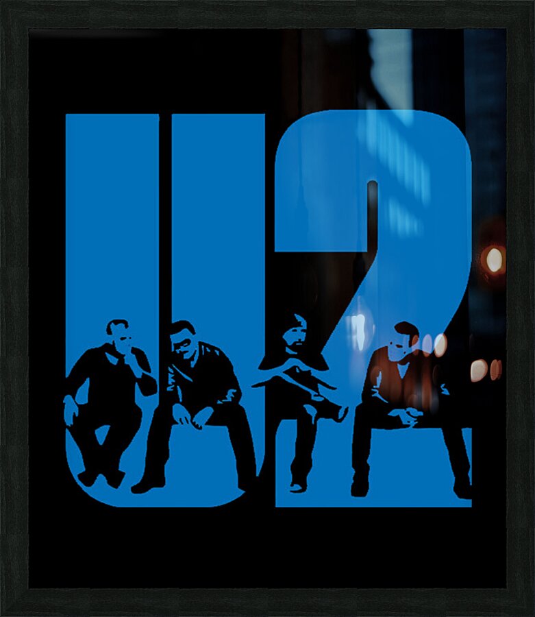 U2 16 Picture Frame print