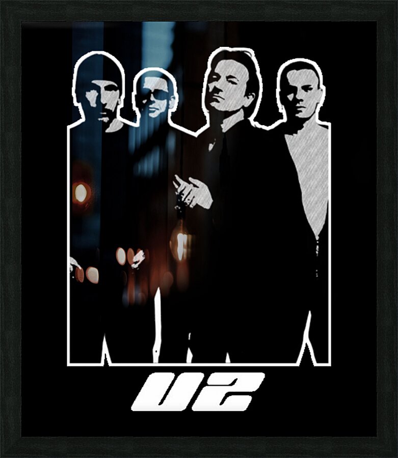 U2 20 Picture Frame print