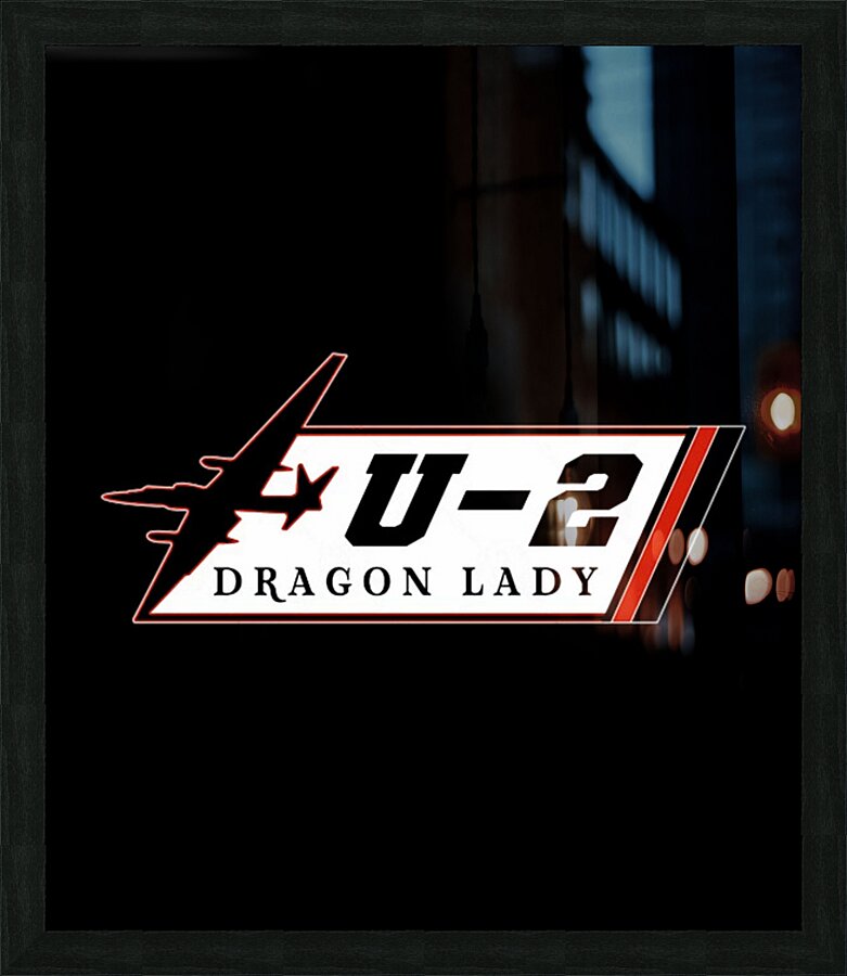 U2 22 Picture Frame print