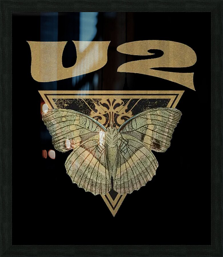 U2 24 Picture Frame print