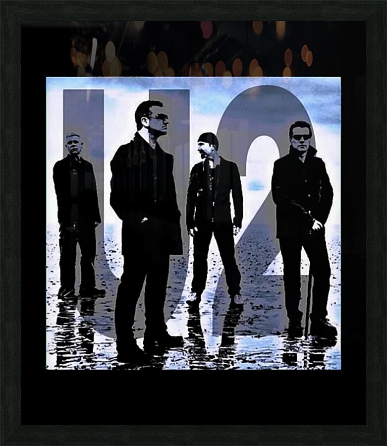 U2 25 Picture Frame print