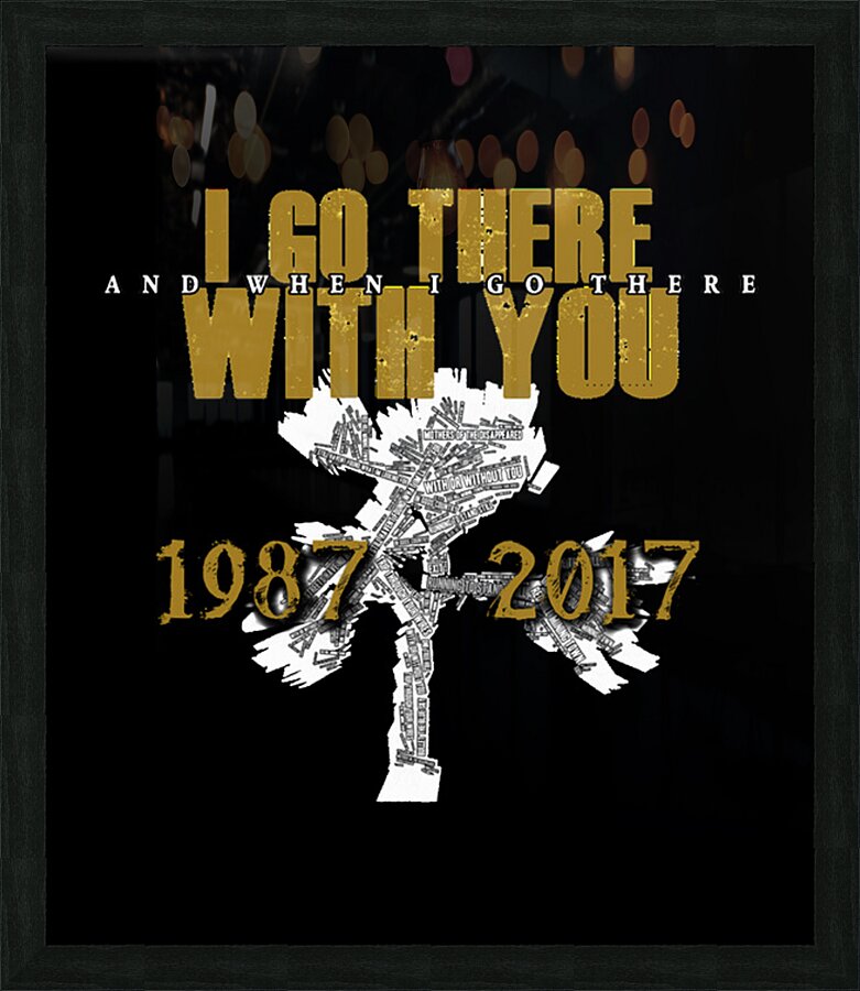 U2 28 Picture Frame print