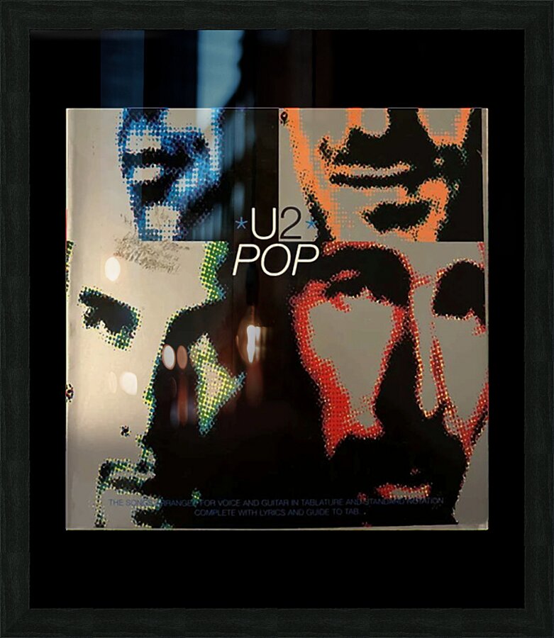 U2 30 Picture Frame print
