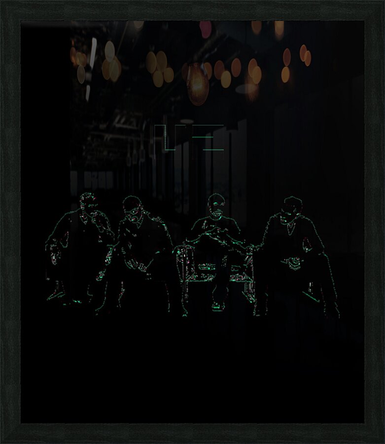 U2 40 Picture Frame print