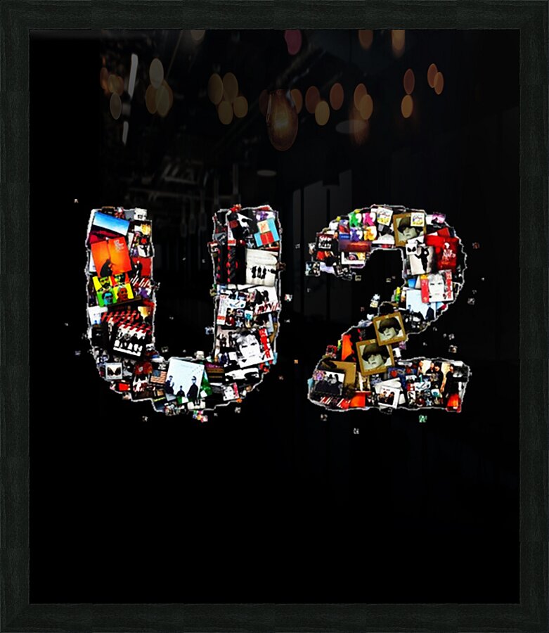 U2 47 Picture Frame print