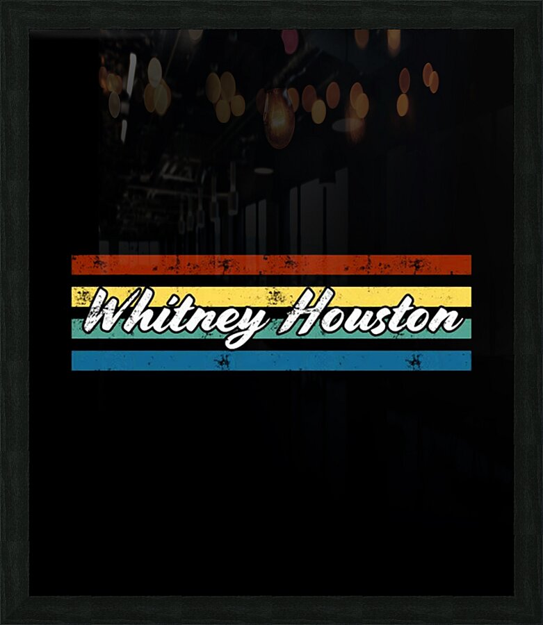 Whitney Houston 4 Picture Frame print