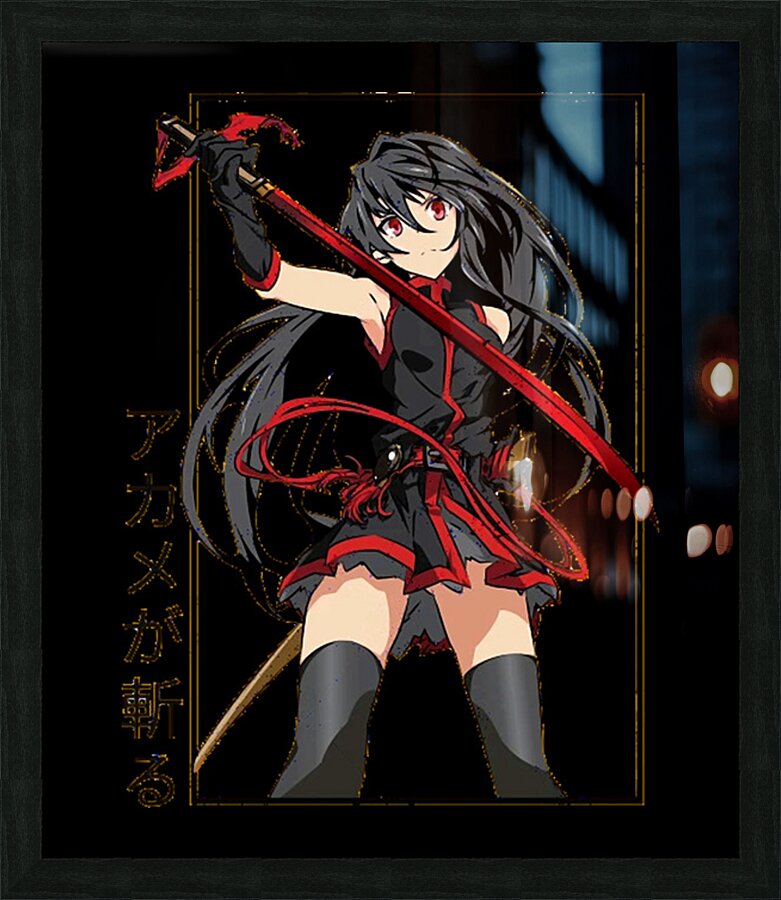 Akame ga Kill 28 Picture Frame print