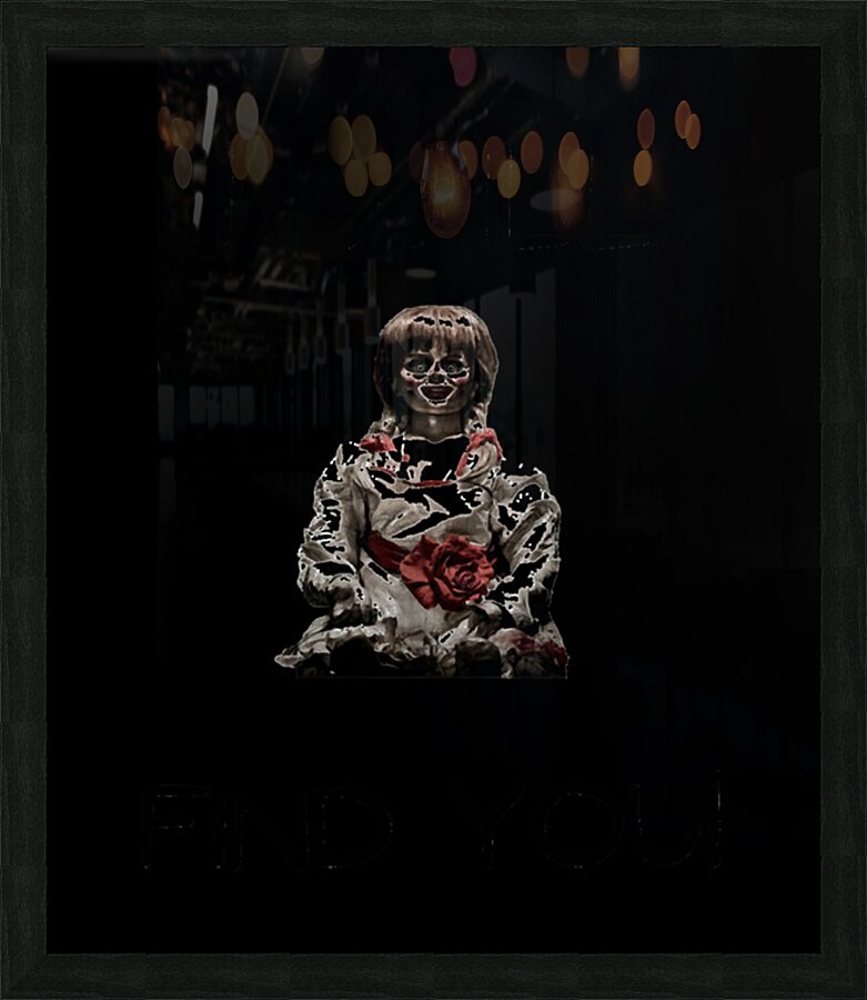 Annabelle 5 Picture Frame print