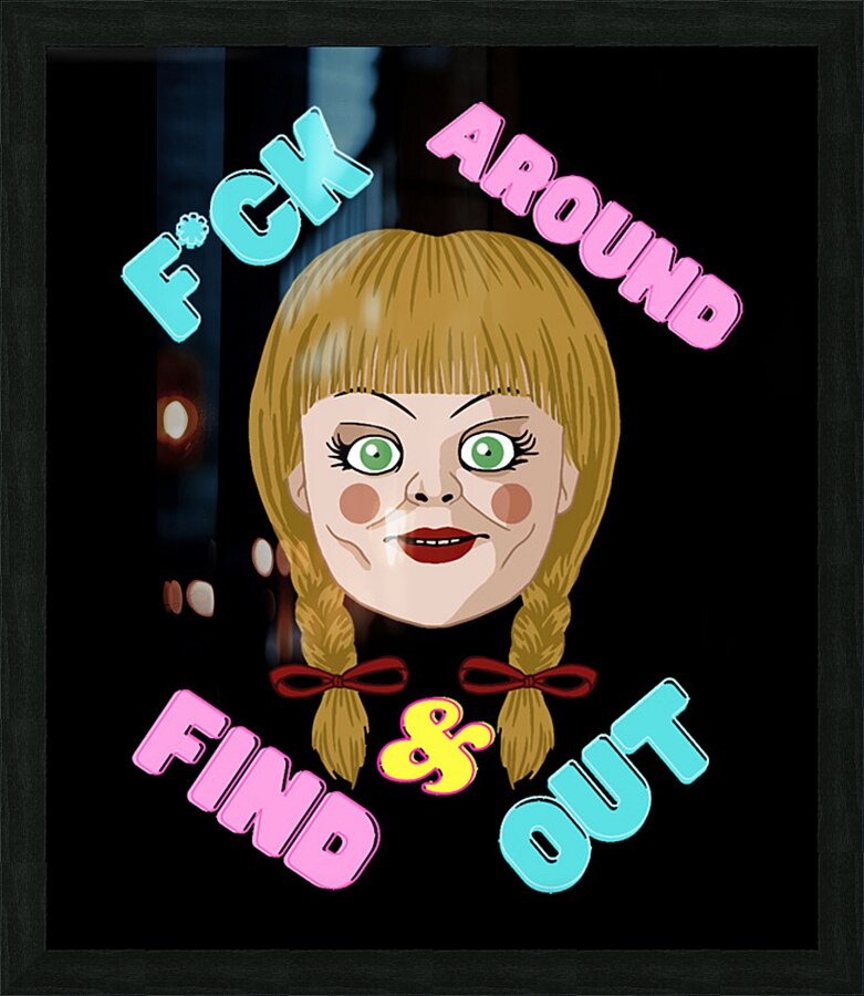 Annabelle 9 Picture Frame print