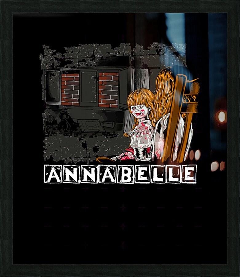 Annabelle 10 Picture Frame print