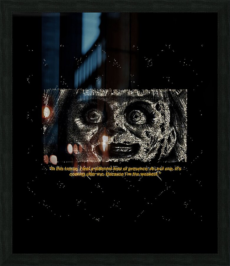 Annabelle 17 Picture Frame print