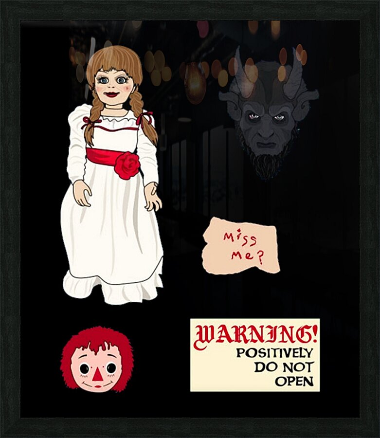 Annabelle 34 Picture Frame print