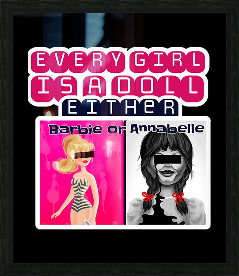 Annabelle 40 Picture Frame print