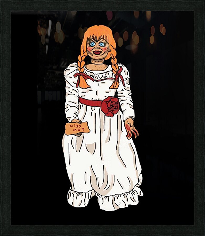 Annabelle 53 Picture Frame print