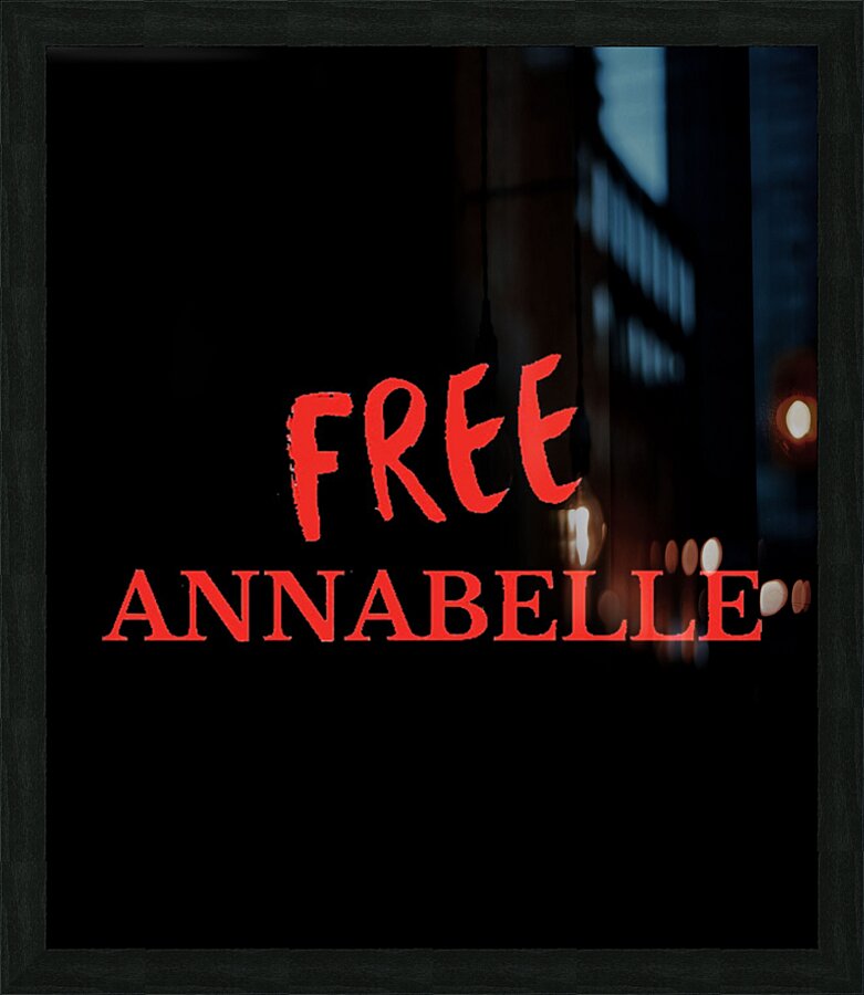 Annabelle 57 Picture Frame print