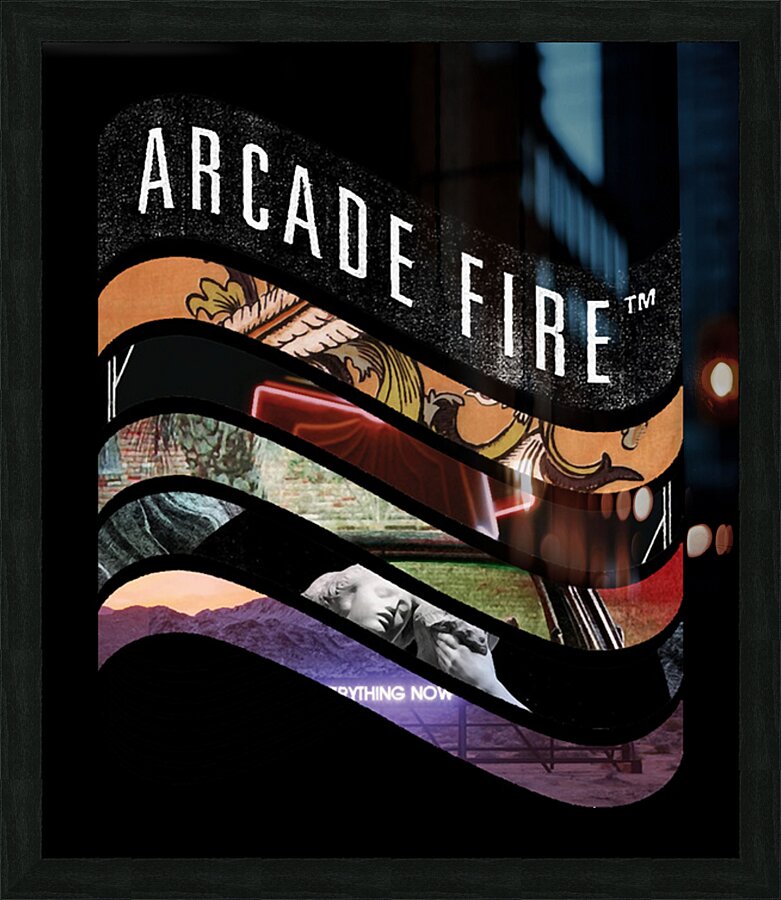 Arcade Fire 2 Picture Frame print