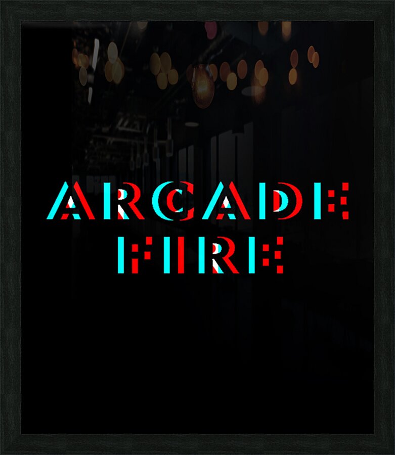 Arcade Fire 3 Picture Frame print