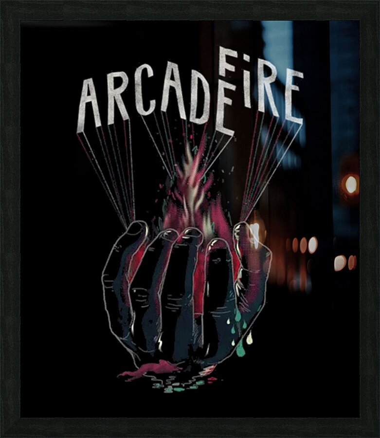 Arcade Fire 8 Picture Frame print