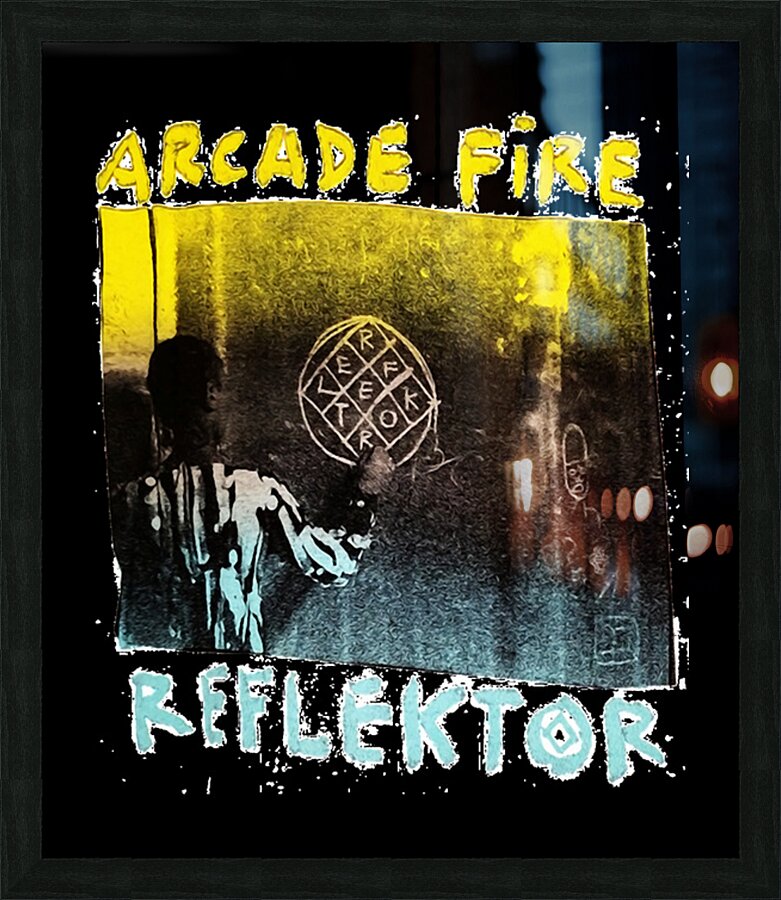 Arcade Fire 12 Picture Frame print