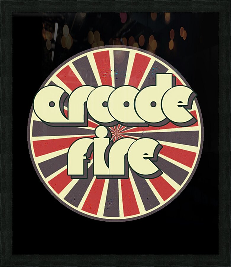 Arcade Fire 14 Picture Frame print