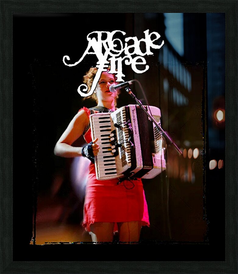 Arcade Fire 15 Picture Frame print