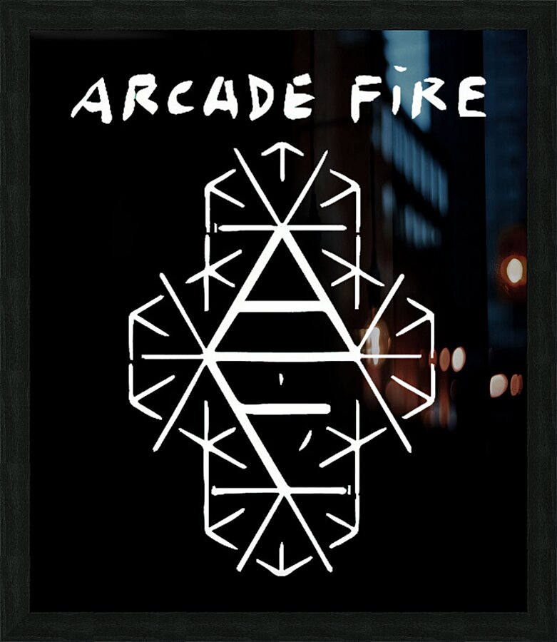 Arcade Fire 17 Picture Frame print