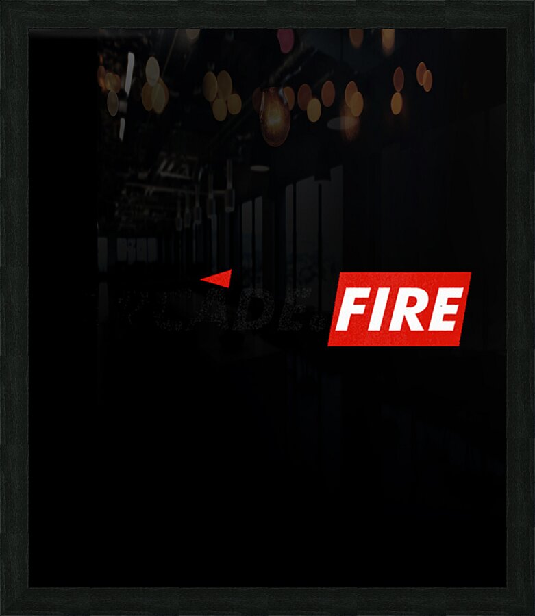 Arcade Fire 18 Picture Frame print