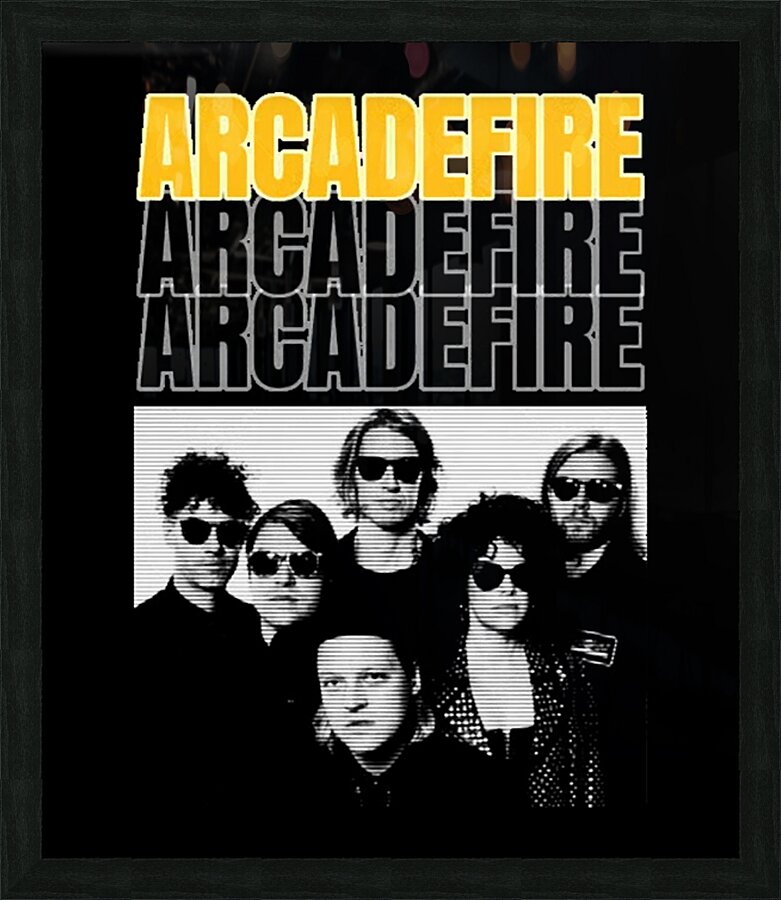 Arcade Fire 20 Picture Frame print
