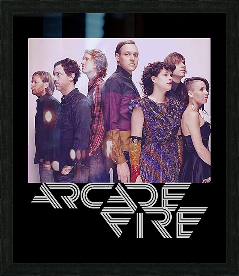 Arcade Fire 21 Picture Frame print