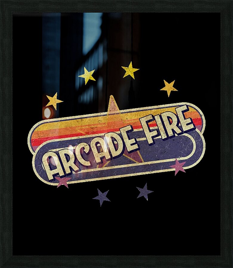 Arcade Fire 23 Picture Frame print