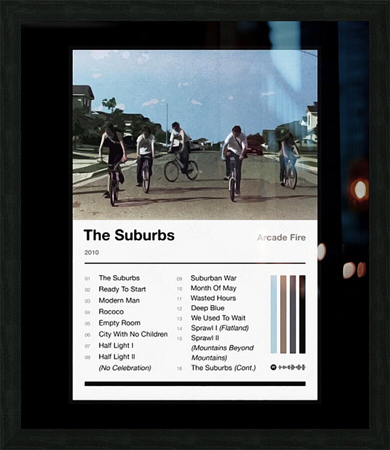 Arcade Fire 30 Picture Frame print