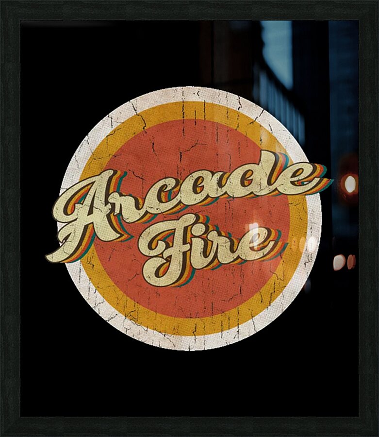 Arcade Fire 31 Picture Frame print