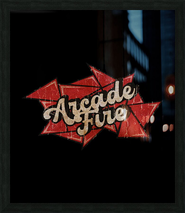 Arcade Fire 35 Picture Frame print