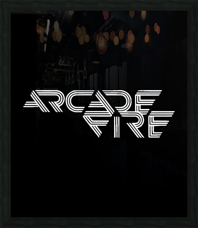 Arcade Fire 36 Picture Frame print