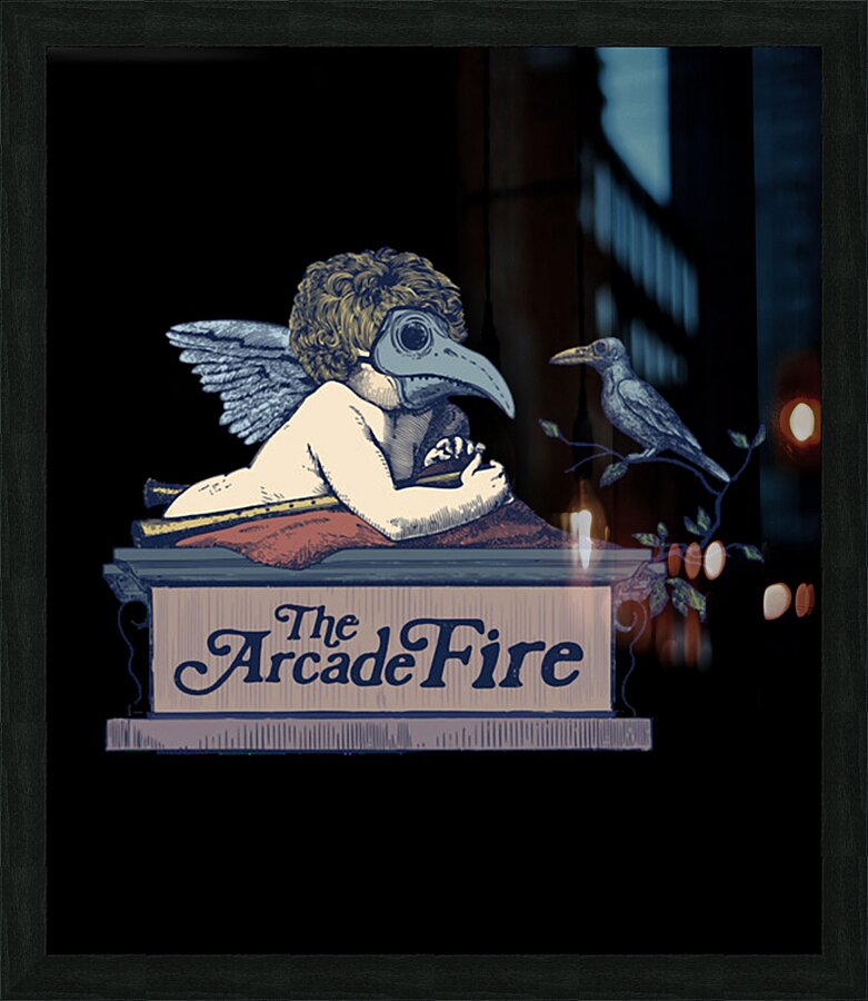 Arcade Fire 41 Picture Frame print