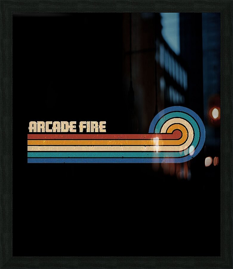 Arcade Fire 48 Picture Frame print